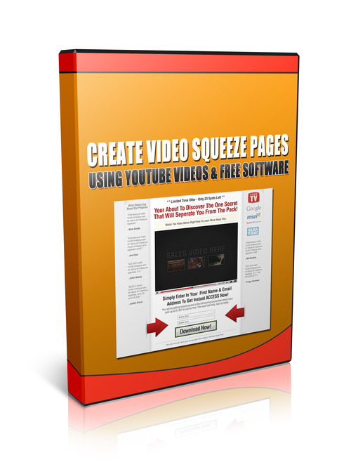 Product picture Create Video Squeeze Pages